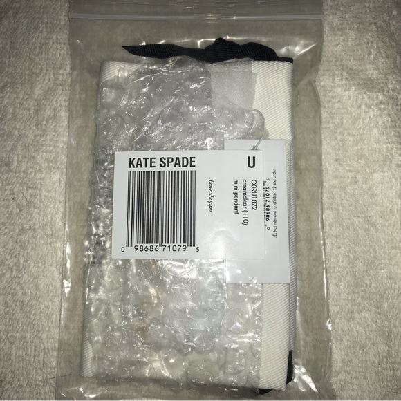 NWT Kate Spade mini bow shoppe necklace - Picture 6 of 7